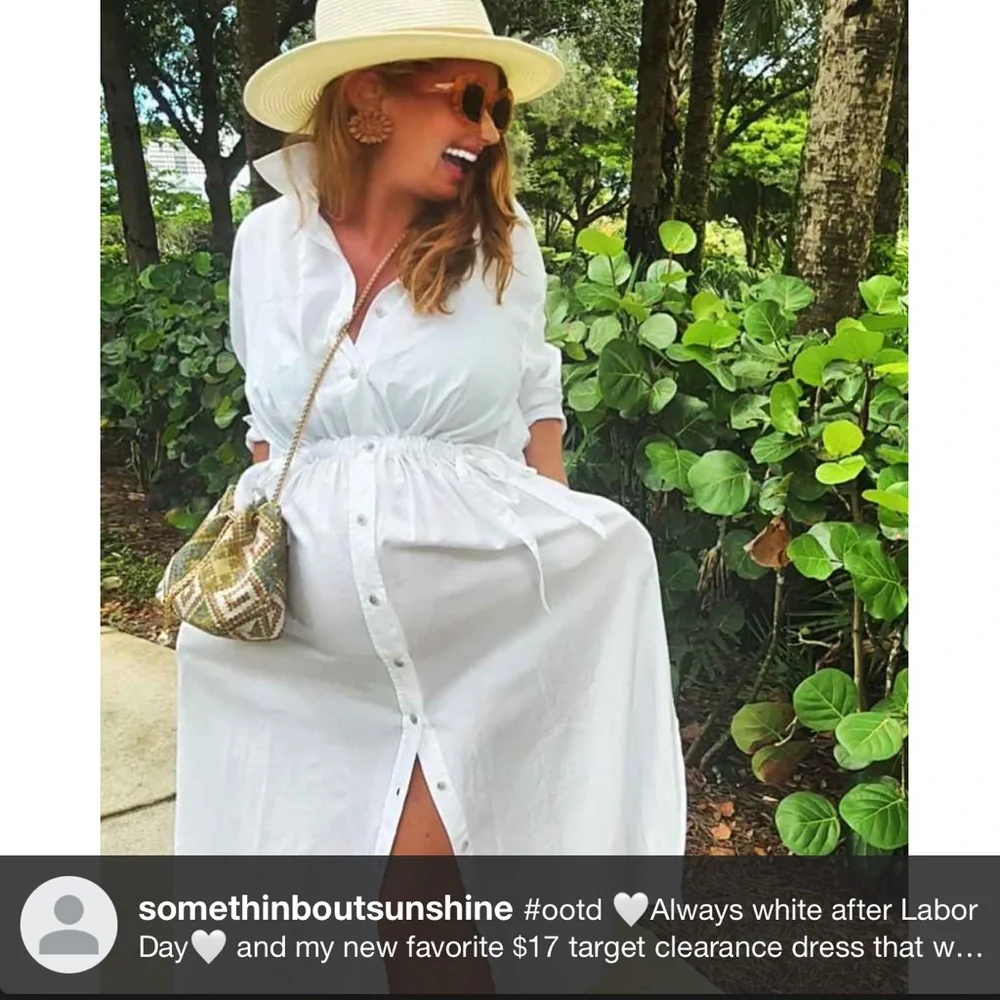 Universal Thread Cinch-Waist Maxi Shirtdress – Size M - Picture 4 of 10